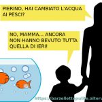 I pesci di Pierino — Vignetta divertente